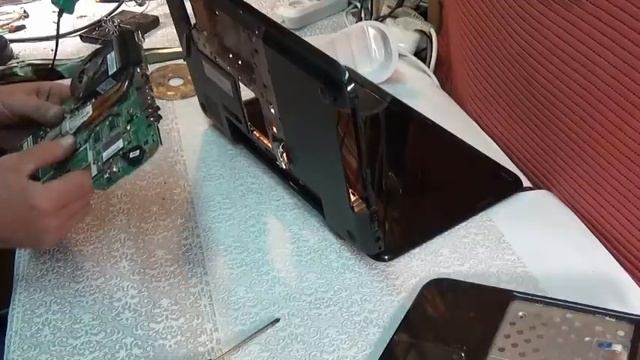 Разборка чистка ноутбука HP Pavilion G6 смотреть онлайн