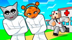 Я СТАЛ СПРУНКИ И СБЕЖАЛ ИЗ ПСИХУШКИ В МИРЕ МАЙНКРАФТ! ПЧОЛА SPRUNKI INCREDIBOX MINECRAFT