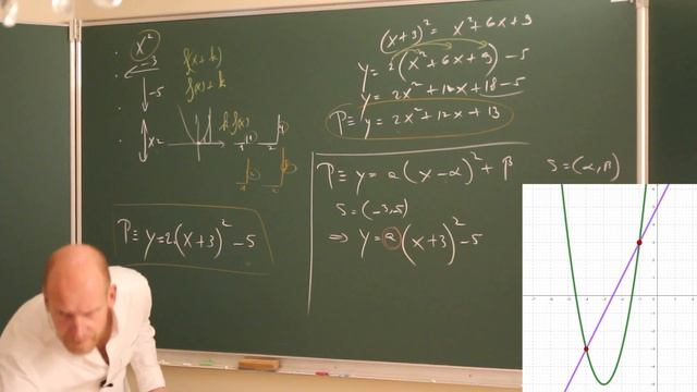 Révision Parabole - Droite - Système - Algèbre - géométrie analytique plane - смотреть онлайн