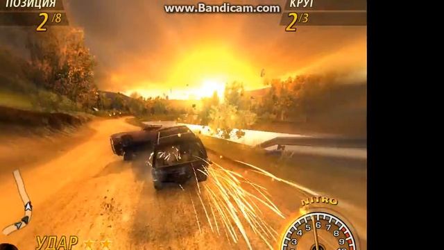 FlatOut 2 Восьмая гонка!Класс Дерби! смотреть онлайн