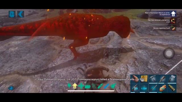 [S1E4] Ark Mobile: Scorpion Taming and Alpha Carno Fight! смотреть онлайн