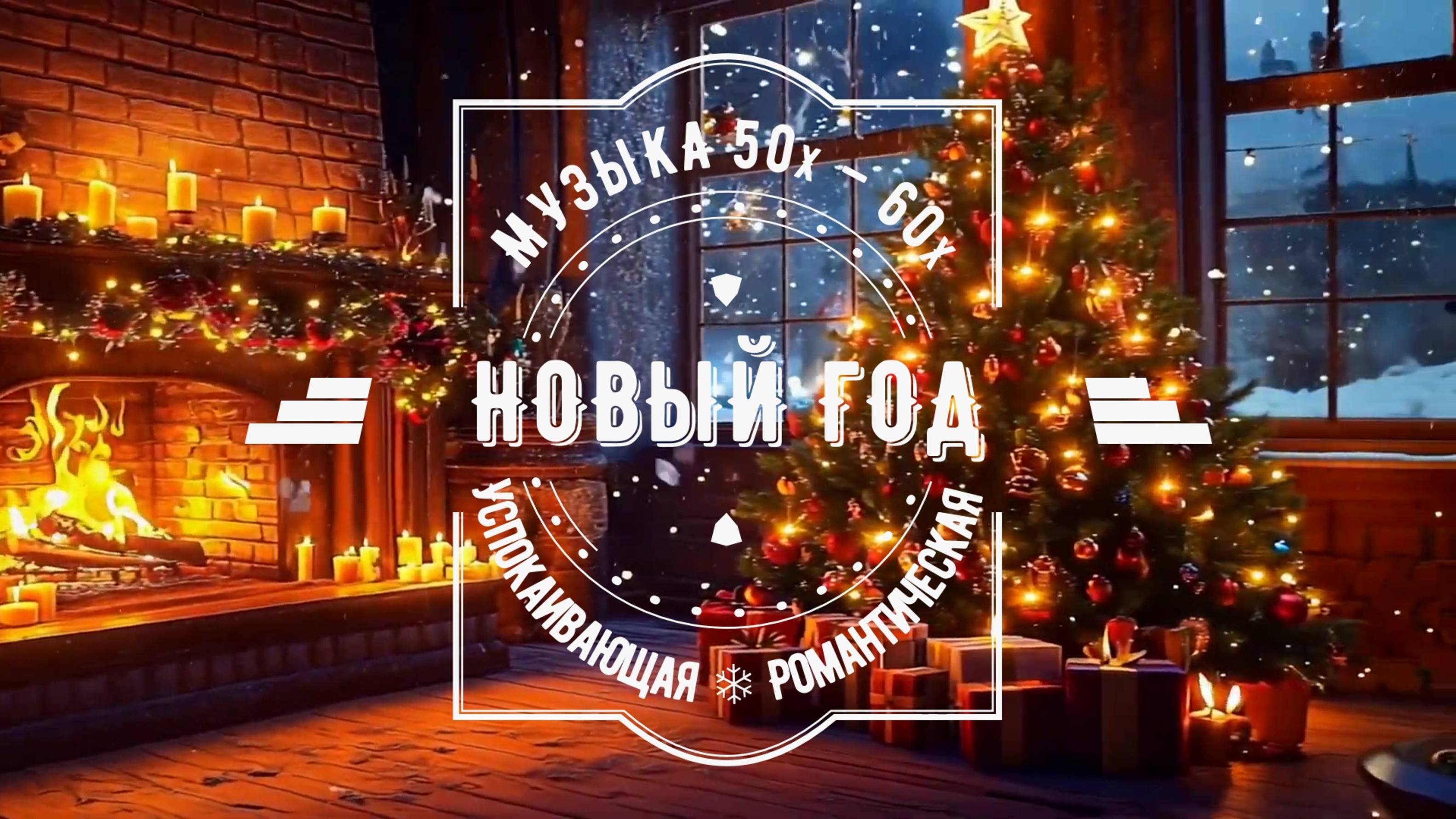 🎄 Новогодние мировые хиты 🎅 Музыка 50х – 60х 🎼 Мягкая ♫ Романтическая ❄️ Успокаивающая смотреть онлайн