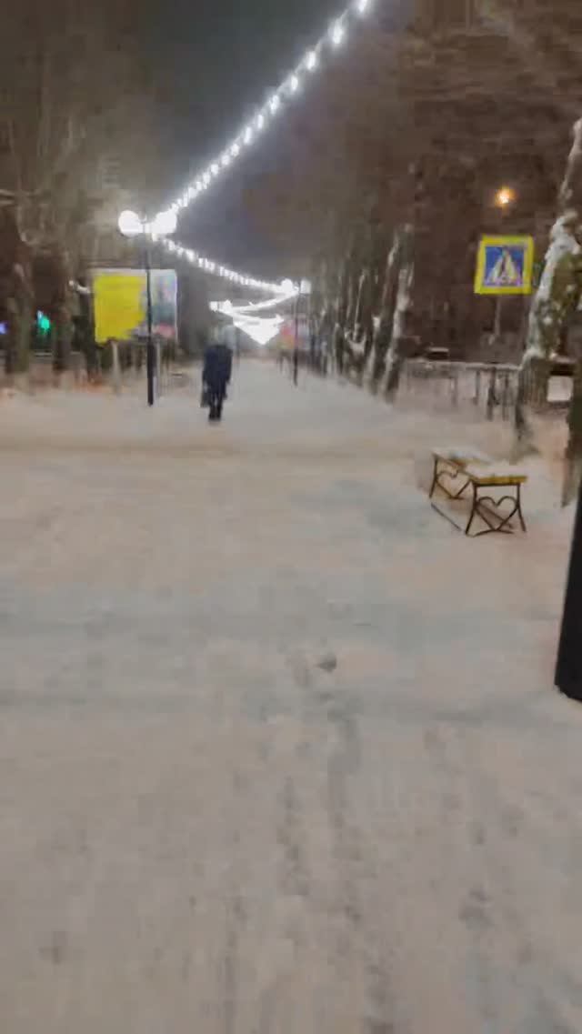 Архангельская область Зимний ❄вечер Прогулка по городу #стрим #зима #город #прогулка #общение смотреть онлайн