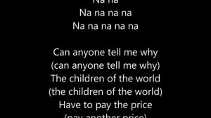 Scorpions - White Dove LYRICS