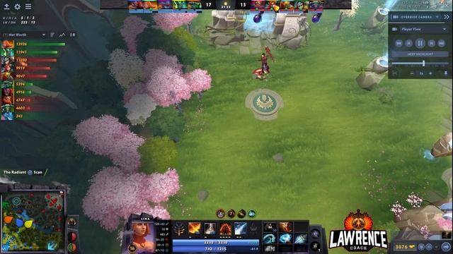 GUIA COMPLETO PRA GANHAR MMR DE LINA POS 1 - DOTA 2 смотреть онлайн