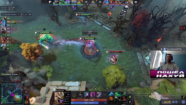 "СЛАРК ЭТО НЕ ГЕРОЙ" - ПАПИЧ ОЦЕНИЛ НОВОГО СЛАРКА | СМОТРИТ SECRET VS THUNDER AWAKEN смотреть онлайн