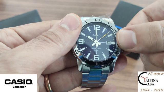 CASIO Collection MTP-VD01D-2B смотреть онлайн