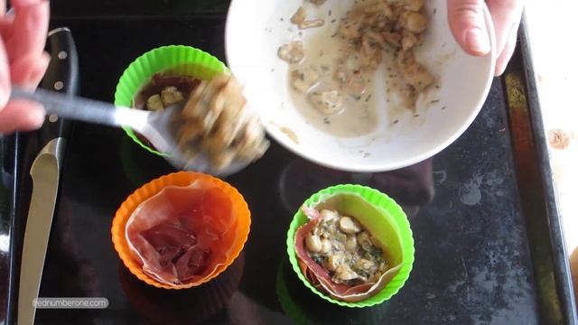 Eggs Baked in Ham Cups Recipe смотреть онлайн