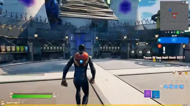 играю в бедварс в Фортнайте смотреть онлайн