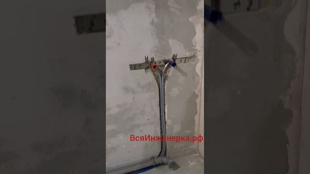 Монтаж черновой сантехники в квартире