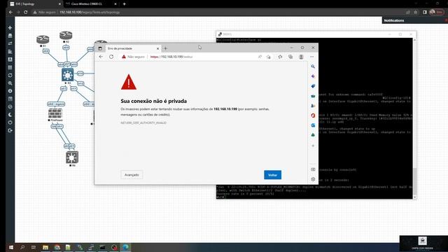 Emulando Cisco WLC 9800 no EVE-NG смотреть онлайн