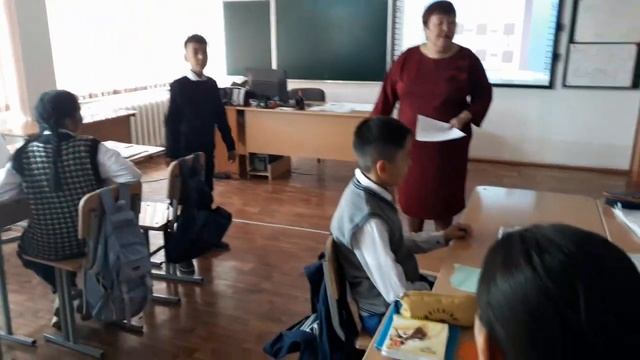 Видеофрагмент урока русского языка и литературы 5А класс смотреть онлайн