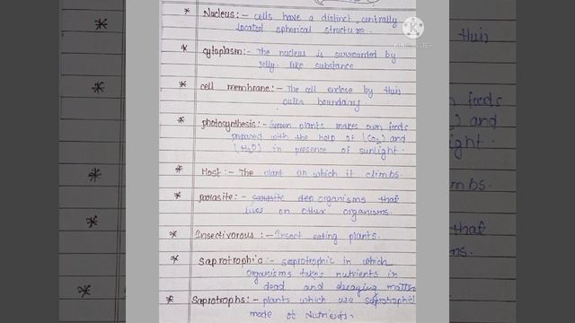science, class- 7,chap-1(Nutrition in plants). ncert notes with exercise(question -answer). смотреть онлайн