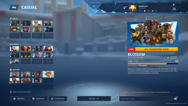 Battlerite: Death Blossom Ready смотреть онлайн