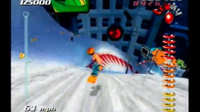 SSX Tricky - Eddie in Mercury City Meltdown (Showoff) смотреть онлайн