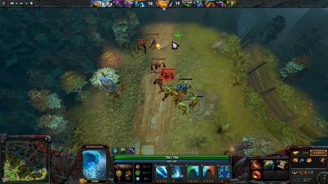 Let's play Dota 2: Морф думал нагнет, но ошибся смотреть онлайн