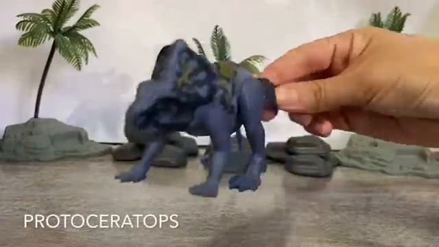 DINO RIVALS: Velociraptor Blue Vs Stygimoloch / Protoceratops Vs Sauropelta