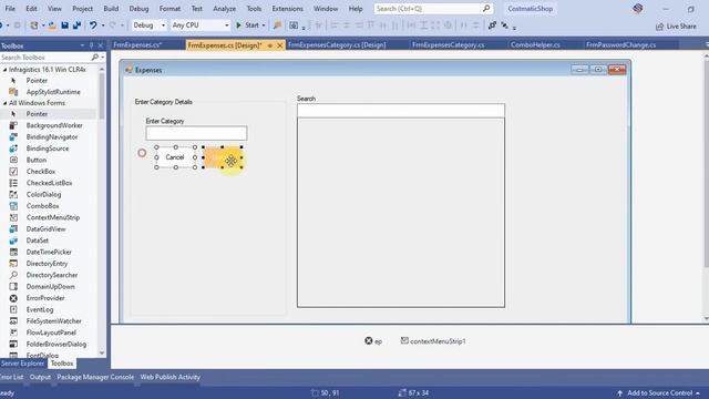 Cosmetic Shop System Part 22 Expenses Form Design in C# C Sharp смотреть онлайн