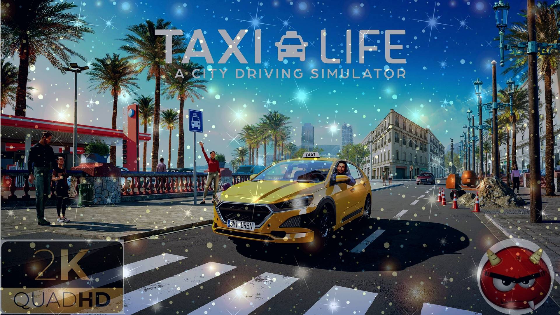 ⚡Taxi Life: A City Driving Simulator⚡Прохождение 1⚡Таксист В Барселоне⚡