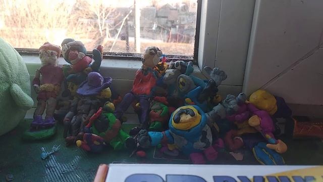 как слепить Лу и культа из пластилина Бравл Старс brawl Stars смотреть онлайн