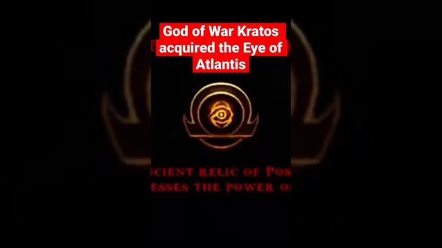 God of War Kratos acquired the Eye of Atlantis #kratos #gameplay #godofwarghostofsparta смотреть онлайн