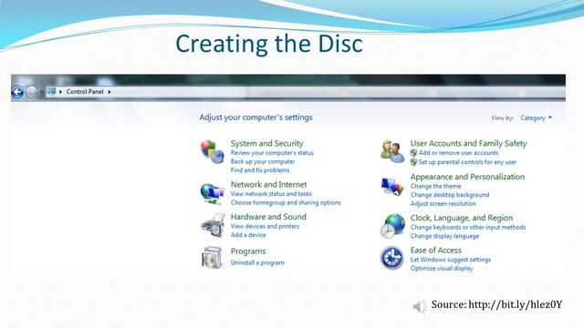 Creating a System Repair Disc in Windows 7 смотреть онлайн