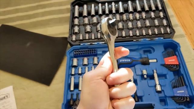 Kobalt 118 Piece Mechanic's Tool Set Review- Lowe's Holiday Clearance $25 50% off смотреть онлайн