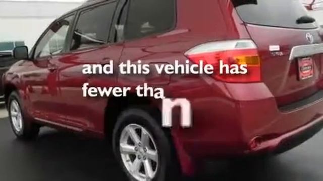 Certified 2009 Toyota Highlander Denton TX смотреть онлайн