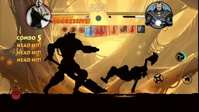 Jason Voorhees Vs All Titan Shadow Fight 2