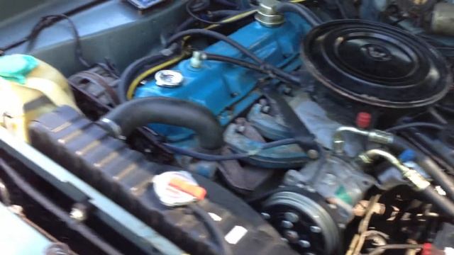 1971 Dodge Dart Swinger engine running смотреть онлайн
