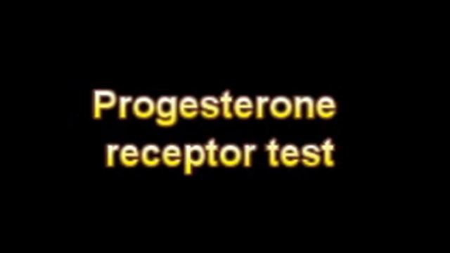 What Is The Definition Of Progesterone receptor test Medical School Terminology Dictionary смотреть онлайн