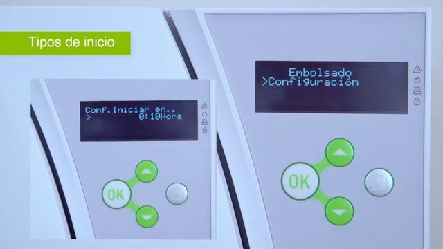 W&H MS Sterilizer – Preparation Of The Load And Start Of Cycle Spanish