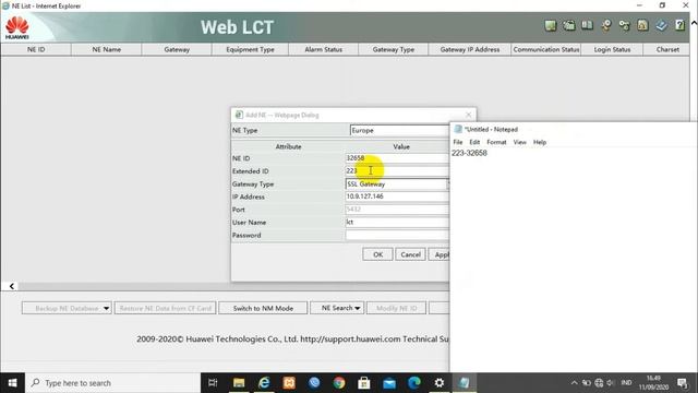 SETTING SOFTWARE R19 RTN HUAWEI SUPPORT MODU (XMC 5D) PART 2/3