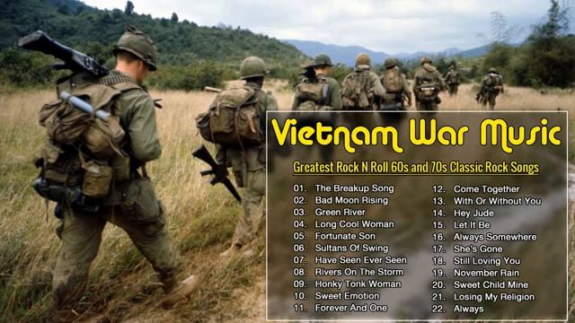 Top Vietnam War Songs | Greatest Rock N Roll Vietnam War Music смотреть онлайн