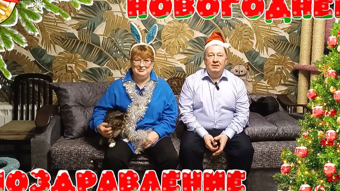Новогоднее поздравление. смотреть онлайн