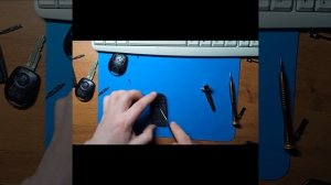 Как самостоятельно заменить ключ от автомобиля Ssang Yong на ключ у выкидном корпусе