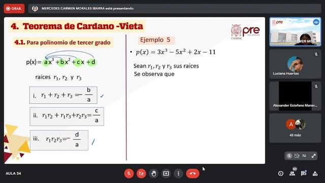 ALGEBRA SEMANA 9 PRE SAN MARCOS 2022 II смотреть онлайн