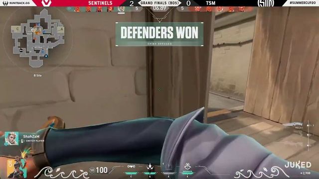 TSM Vs Sentinels Game 2 - Grand Finals | 30Bomb Summer Cup 2020 | Valorant Tournament
