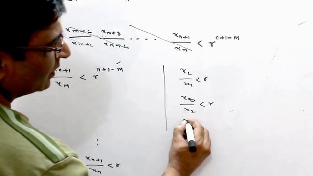 If x^n is sequence of +ve reals & ratio of x^n+1 and x^ converges to l less than 1 then x_n cgs to смотреть онлайн