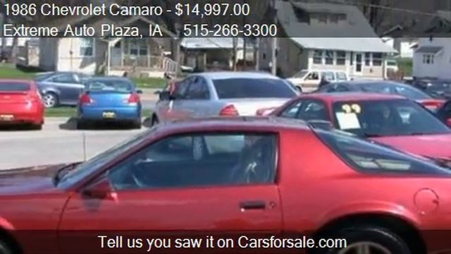 1986 Chevrolet Camaro Z28 SPORT for sale in Des Moines, IA 5 смотреть онлайн