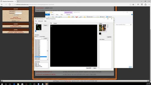 Populous: The Beginning Sprite Editing Sprites Basic смотреть онлайн