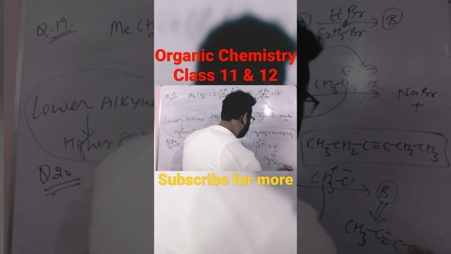 Alkyne Reaction || How To Convert Lower Alkyne To Higher Alkyne || Alkyne - Organic Chemistry