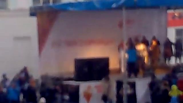 Олимпийский огонь в Кирове. смотреть онлайн