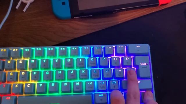 ziyoulang t60 mechanical RGB backlight keybored смотреть онлайн