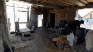 Заливка перекрытия из монолитного арболита.