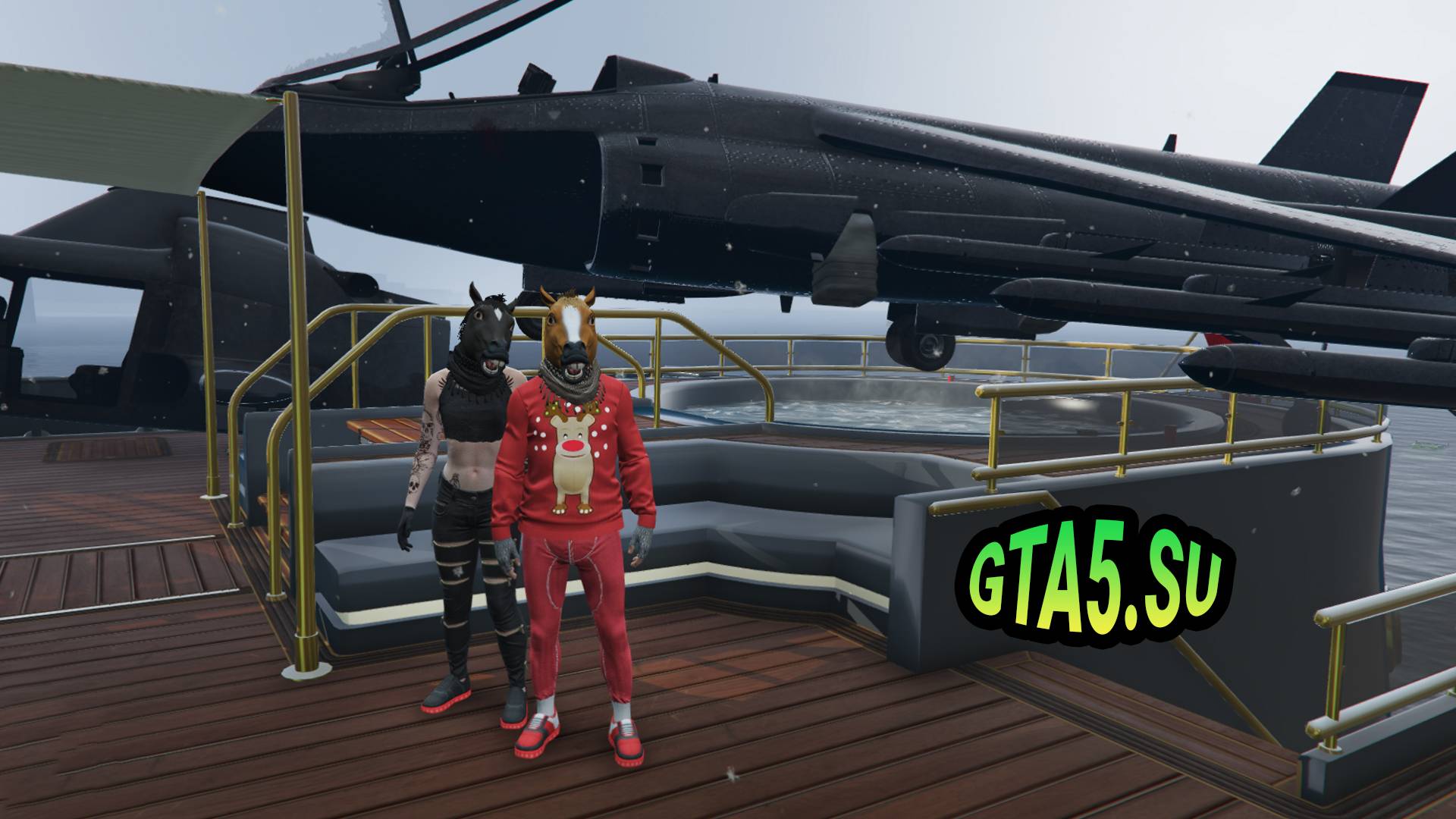 Прощаемся со снегом и зимой в GTA 5 Online смотреть онлайн