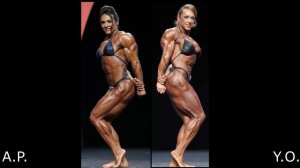 Alina Popa vs Yaxeni Oriquen (Female Bodybuilding)