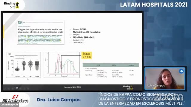 “Índice Kappa como biomarcador diagnóstico y pronóstico de gravedad en esclerosis múltiple” смотреть онлайн