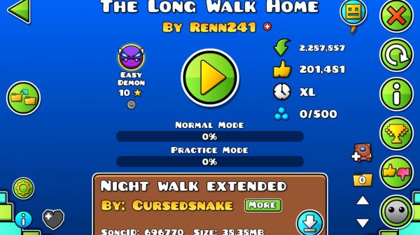 Играем в the long walk home в гд