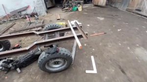 Минитрактор классика 4х4.Рама